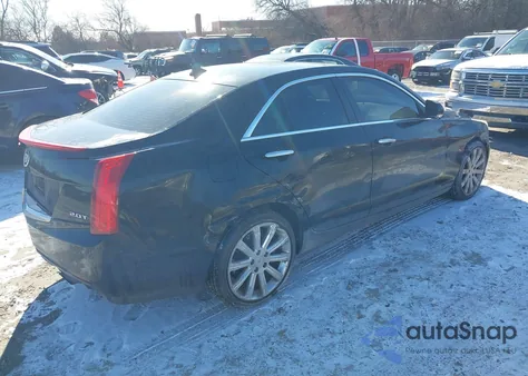 2014 Cadillac Ats Luxury from USA, damaged, VIN 1G6AH5RX5E0187076